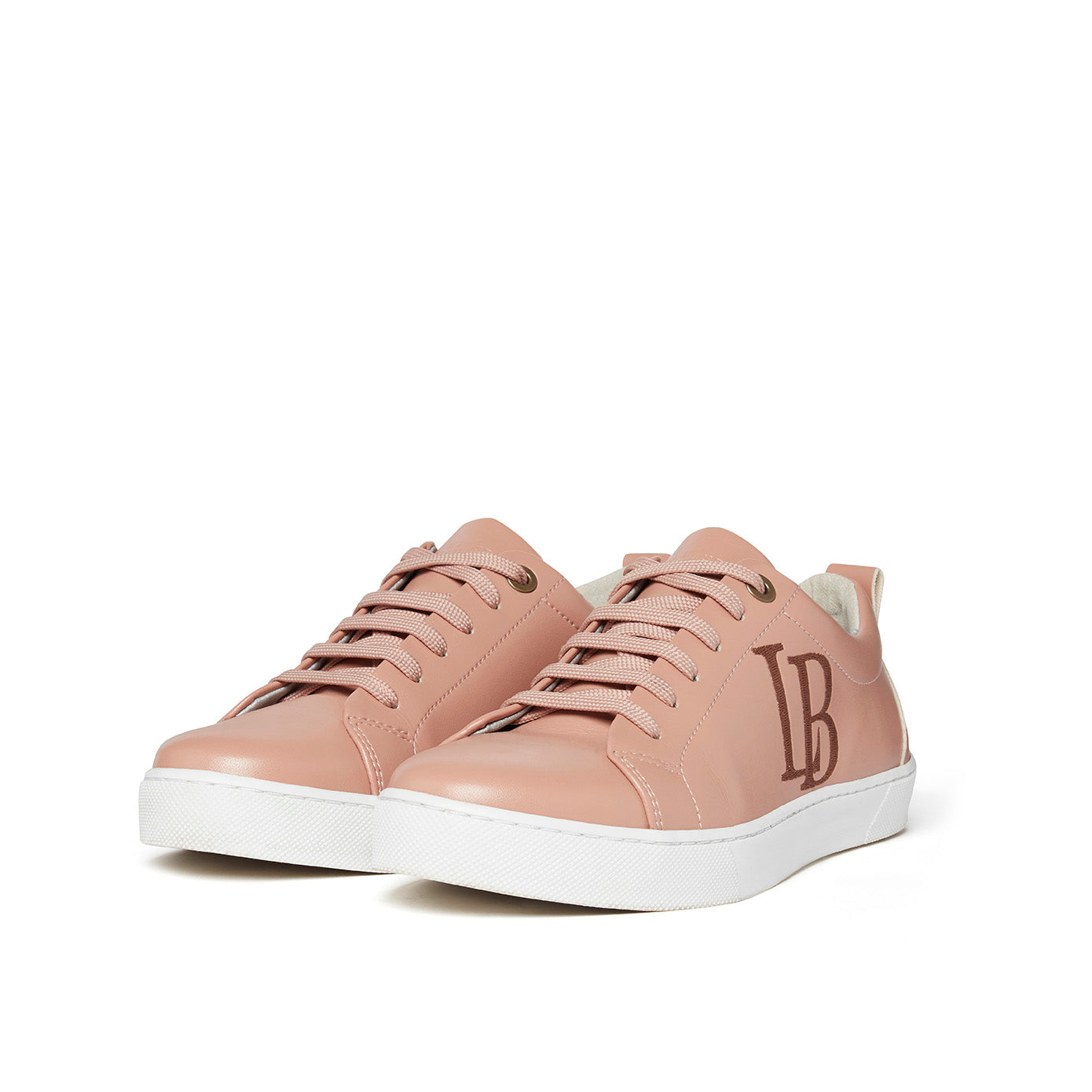 LB Nude Apple Leather aSneakers for Women