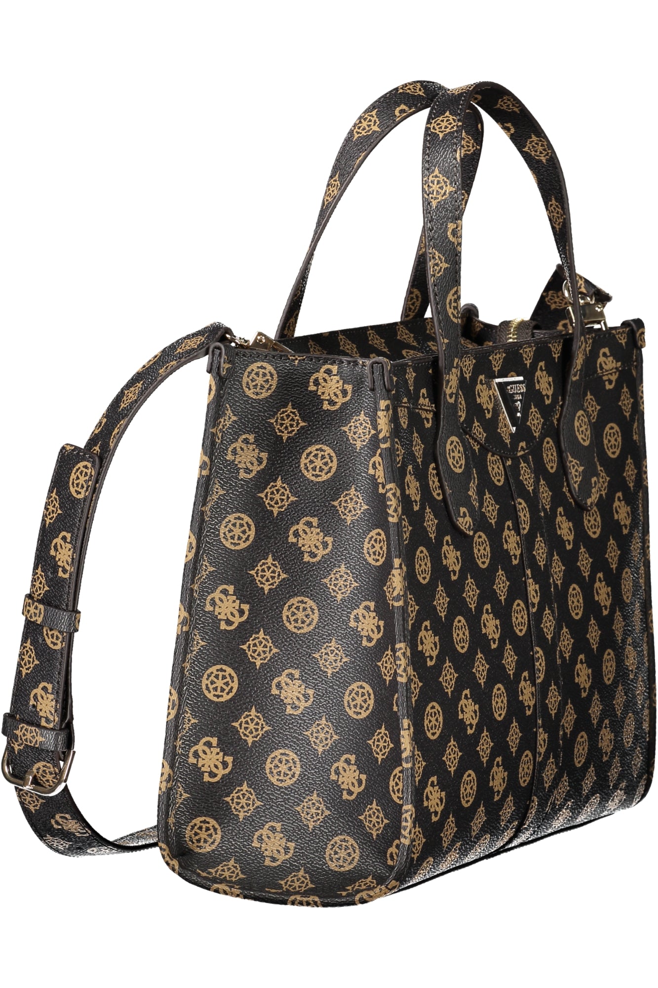 GUESS JEANS WOMEN'S BAG BROWN