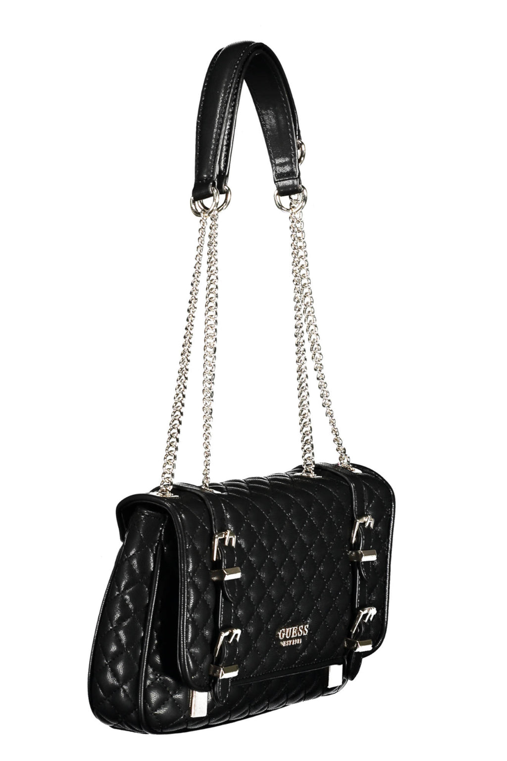 GUESS JEANS BLACK WOMEN'S BAG