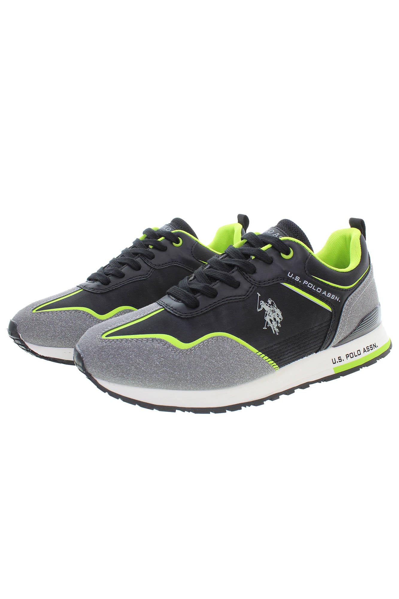 US POLO BEST PRICE BLACK MAN SPORT SHOES
